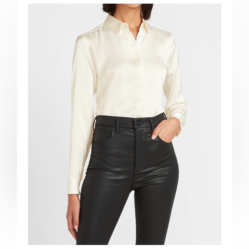 COPY - Express
SATIN PORTOFINO SHIRT IN IVORY